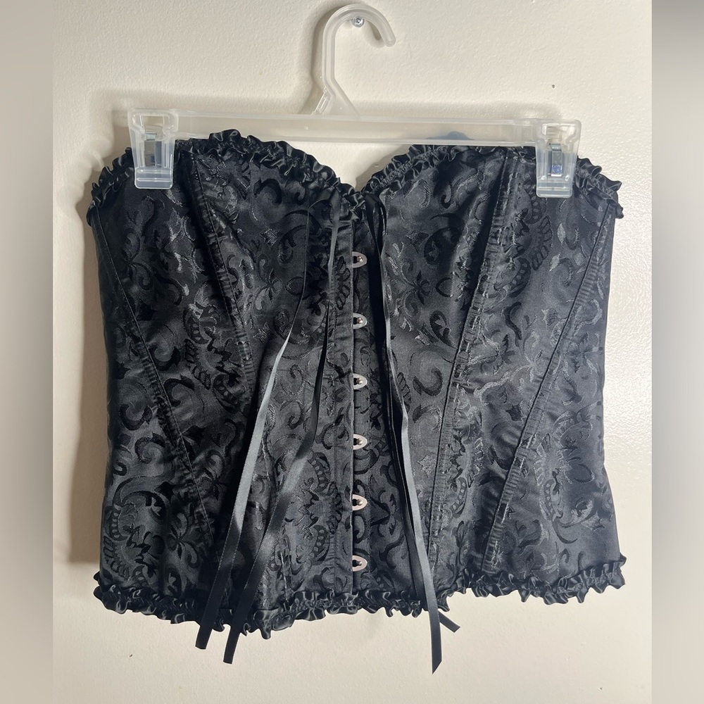 Black Lace Corset